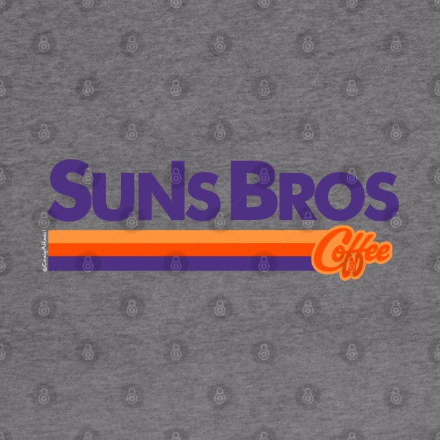 Phoenix Suns Dutch Bros Coffee - Light by CraigAhamil